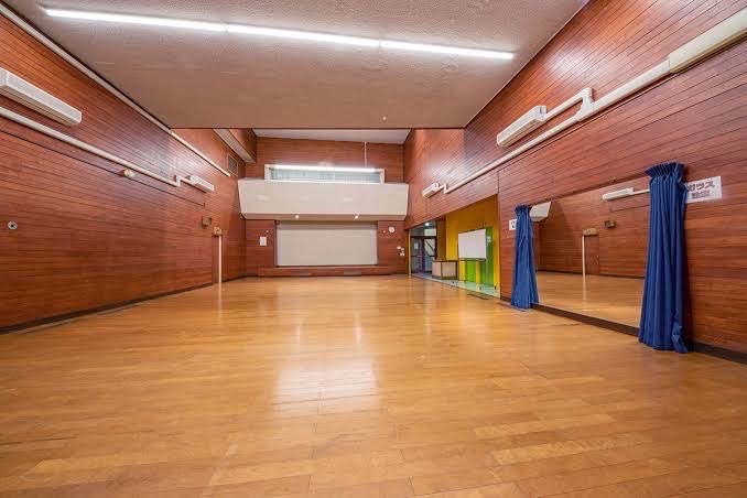 hu.Ds 取手校 取手福祉会館レクリエーション室 ダンススタジオ内観 茨城県取手市
